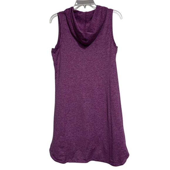 TEK Gear DryTEK Activewear Dress Women's Medium Purplish Pink Sleeveless Hooded - Picture 5 of 7
